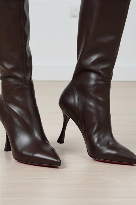 Ženske čizme VELORINDA, Boja: smeđa, IVET.HR - MODERNA ODJEĆA
