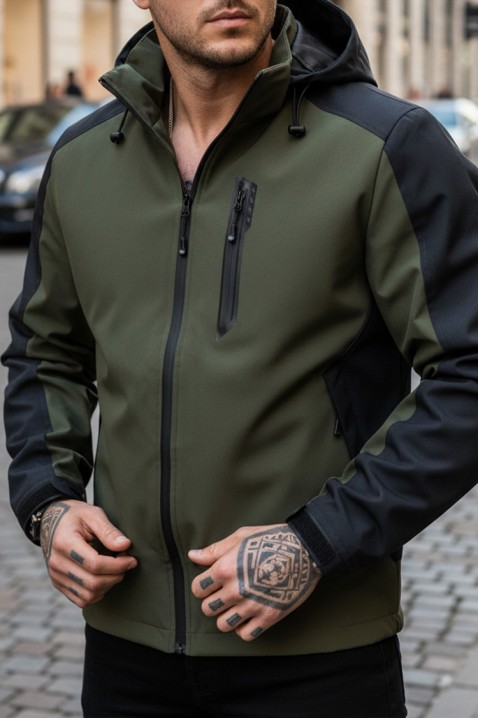 Muška jakna NIMONO KHAKI, Boja: kaki, IVET.HR - MODERNA ODJEĆA