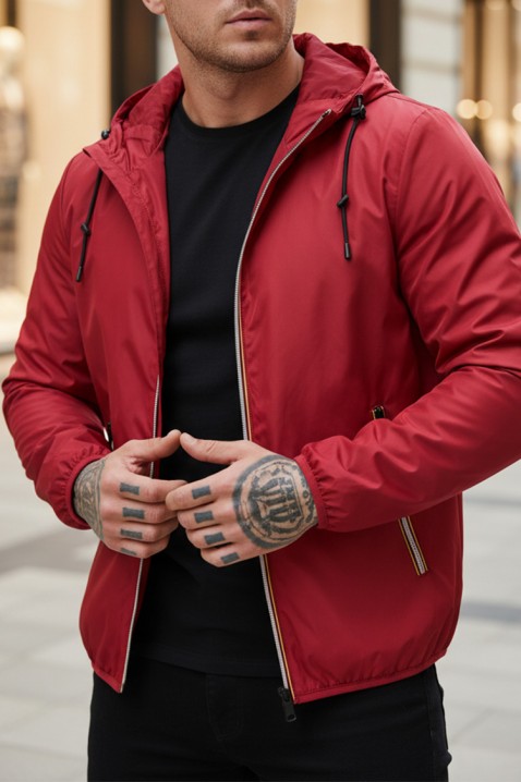 Muška jakna FAMBOR RED, Boja: crvena, IVET.HR - MODERNA ODJEĆA