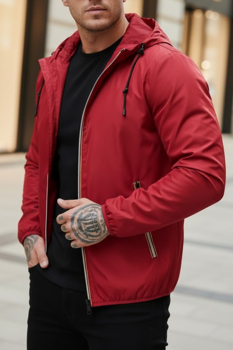 Muška jakna FAMBOR RED, Boja: crvena, IVET.HR - MODERNA ODJEĆA