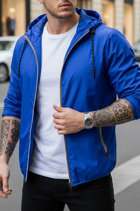 Muška jakna FAMBOR BLUE, Boja: plava, IVET.HR - MODERNA ODJEĆA