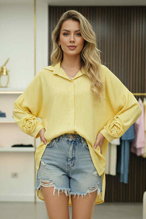 Ženska košulja IRELANDA YELLOW, Boja: žuta, IVET.HR - MODERNA ODJEĆA