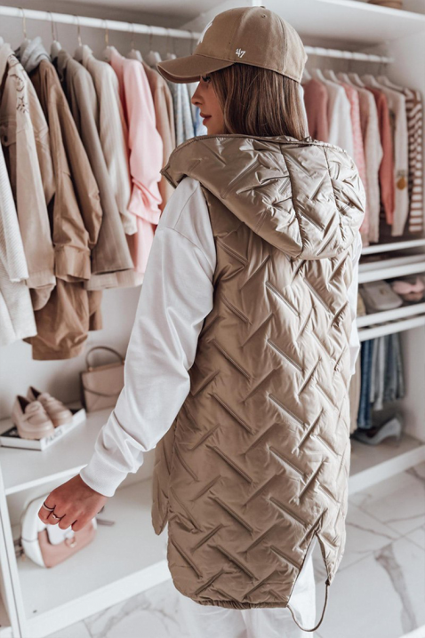 Prsluk ZABRINDA BEIGE, Boja: bež, IVET.HR - MODERNA ODJEĆA