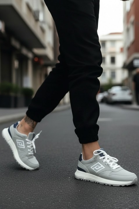 Muške tenisice TELFORO GREY, Boja: siva, IVET.HR - MODERNA ODJEĆA