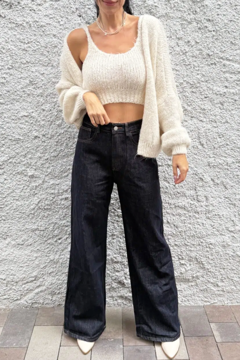 Komplet RALITSA ECRU, Boja: drap, IVET.HR - MODERNA ODJEĆA