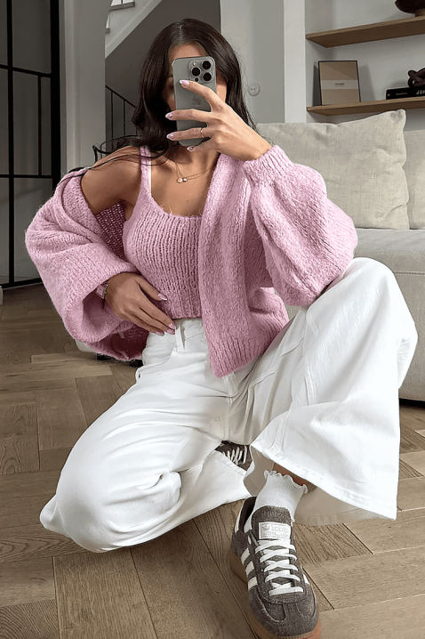 Komplet RALITSA LILA, Boja: svijetlo ljubičasta, IVET.HR - MODERNA ODJEĆA