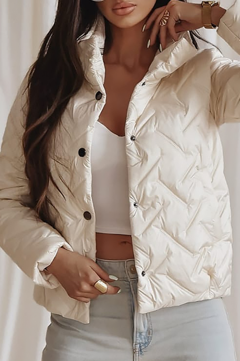 Jakna KRONELZA ECRU, Boja: drap, IVET.HR - MODERNA ODJEĆA