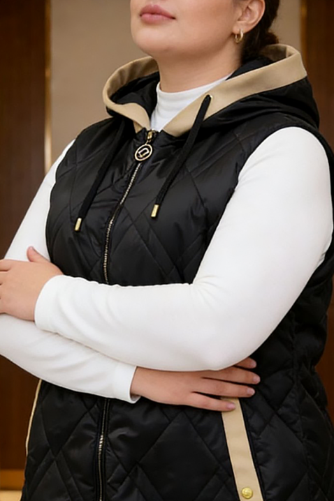 Prsluk BRUTELMA BLACK, Boja: crna, IVET.HR - MODERNA ODJEĆA