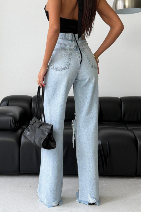 Traperice SATURNA, Boja: svijetlo plava, IVET.HR - MODERNA ODJEĆA