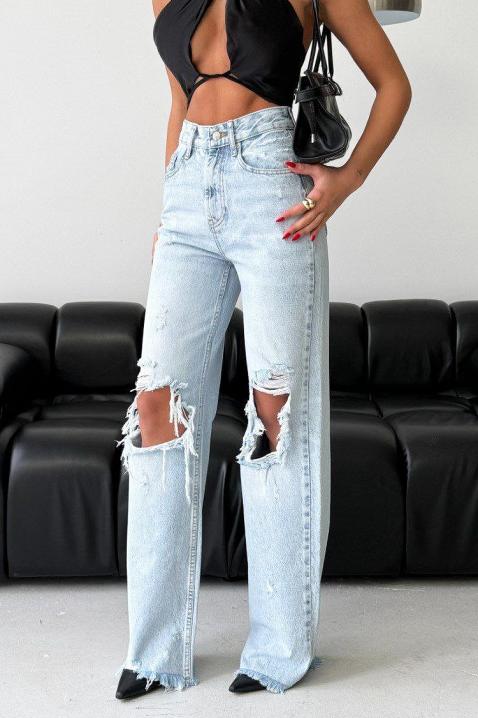 Traperice SATURNA, Boja: svijetlo plava, IVET.HR - MODERNA ODJEĆA