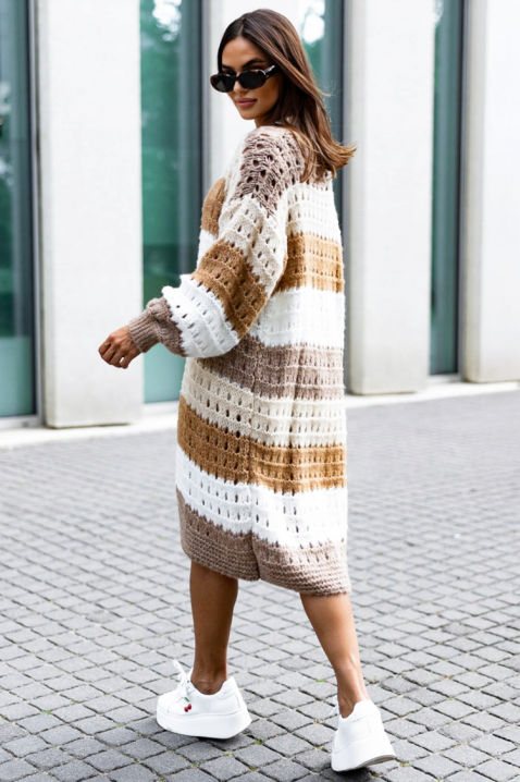 Kardigan RAINZOLA BROWN, Boja: smeđa, IVET.HR - MODERNA ODJEĆA