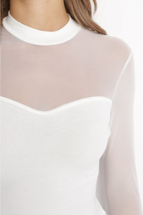 Bodi - bluza MARGONZA WHITE, Boja: bijela, IVET.HR - MODERNA ODJEĆA