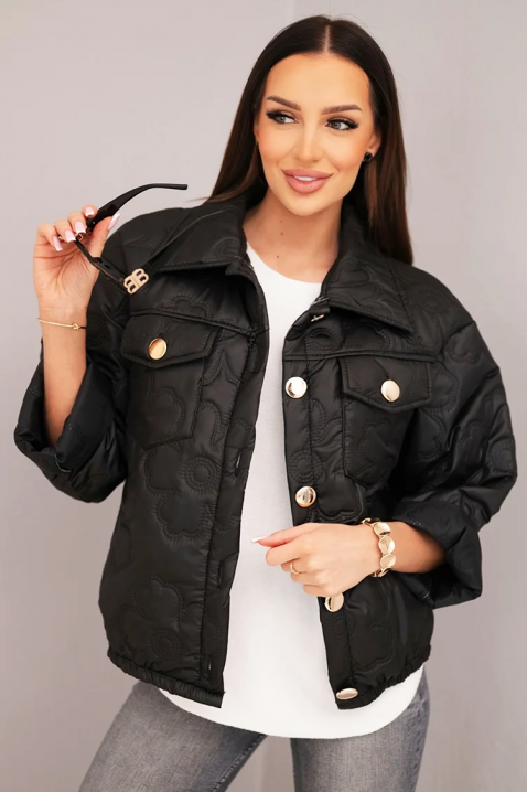 Jakna ORANZELA BLACK, Boja: crna, IVET.HR - MODERNA ODJEĆA