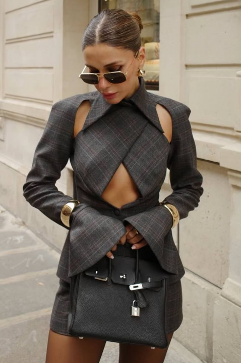 Komplet GODELZA GREY, Boja: siva, IVET.HR - MODERNA ODJEĆA