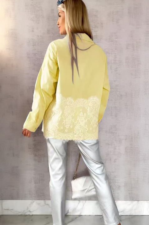 Ženska košulja GLEDROLZA YELLOW, Boja: žuta, IVET.HR - MODERNA ODJEĆA