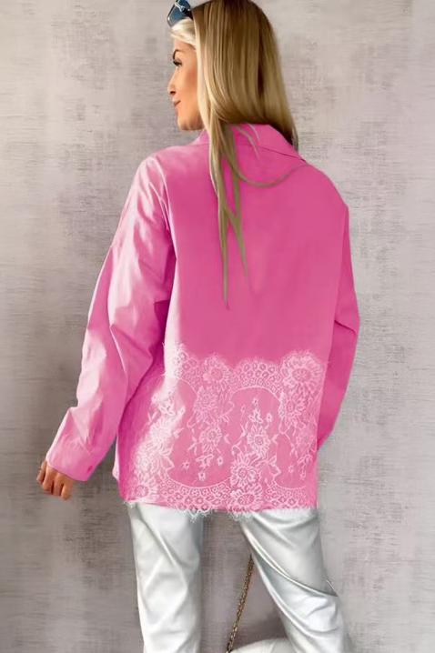 Ženska košulja GLEDROLZA PINK, Boja: roza, IVET.HR - MODERNA ODJEĆA