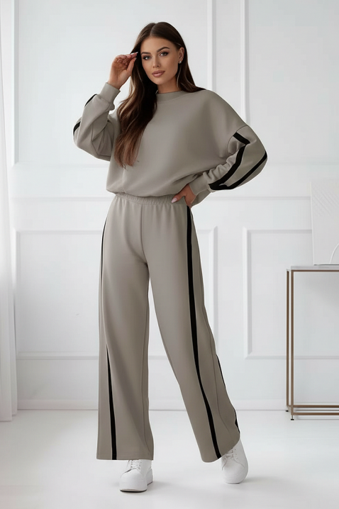 Komplet DOLVERJA GREY, Boja: siva, IVET.HR - MODERNA ODJEĆA