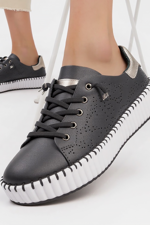 Ženske tenisice BLONENDA BLACK, Boja: crna, IVET.HR - MODERNA ODJEĆA