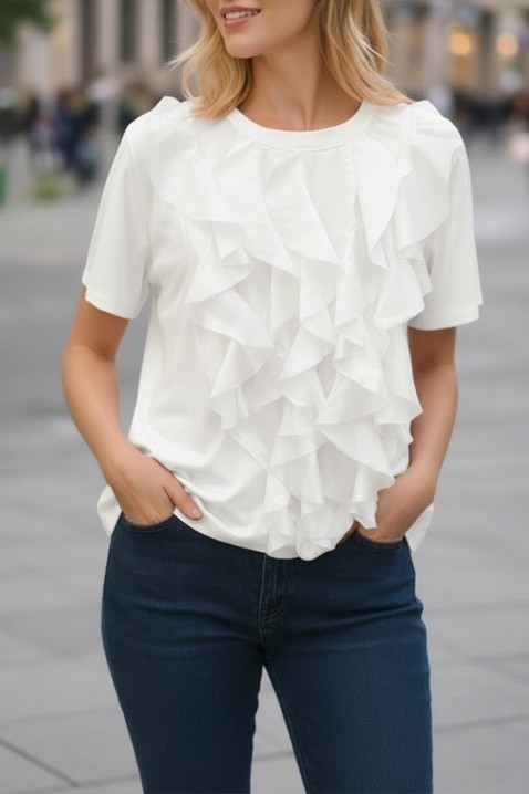 Majica GERMIOHA WHITE, Boja: bijela, IVET.HR - MODERNA ODJEĆA