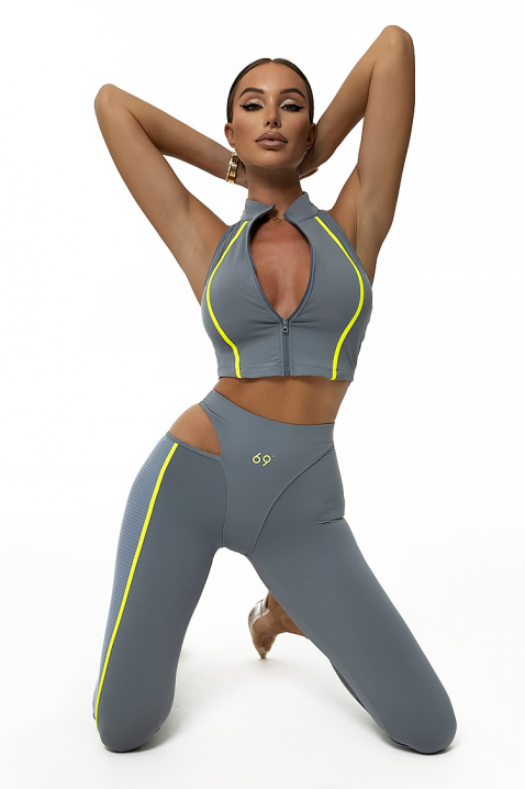 Sportski komplet FLORZINA, Boja: siva, IVET.HR - MODERNA ODJEĆA