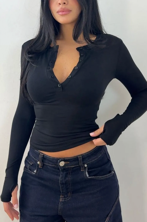 Ženska bluza ARIZONDA BLACK, Boja: crna, IVET.HR - MODERNA ODJEĆA