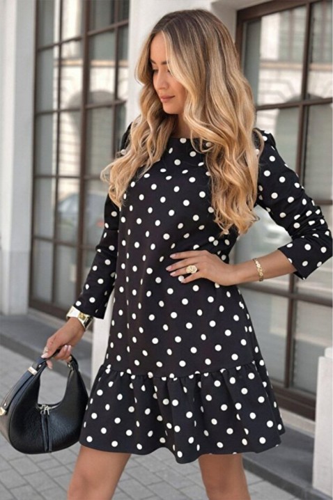 Haljina FIOVERA BLACK, Boja: crna, IVET.HR - MODERNA ODJEĆA