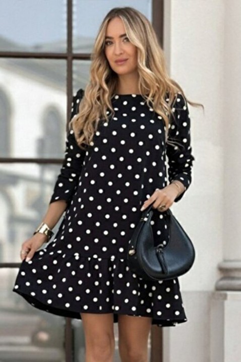 Haljina FIOVERA BLACK, Boja: crna, IVET.HR - MODERNA ODJEĆA