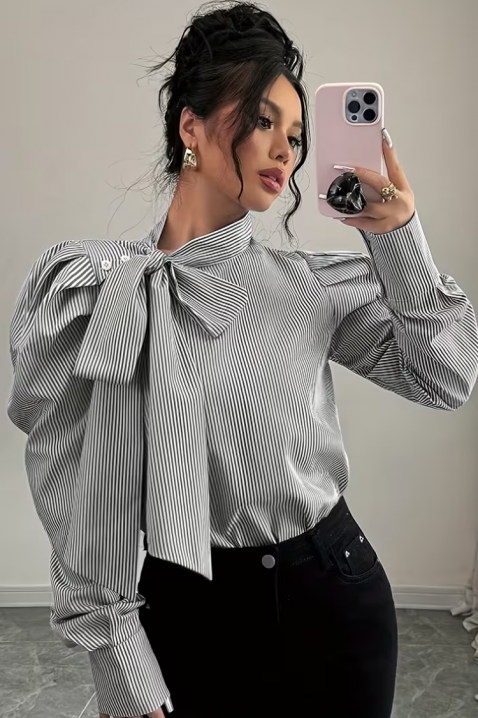 Ženska košulja ZAROLVA GREY, Boja: siva, IVET.HR - MODERNA ODJEĆA