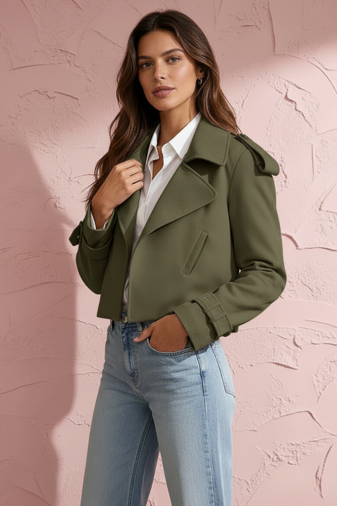 Jakna YOVILZA KHAKI, Boja: kaki, IVET.HR - MODERNA ODJEĆA