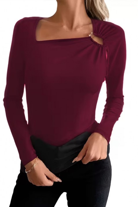 Ženska bluza ZENDILZA, Boja: bordo, IVET.HR - MODERNA ODJEĆA