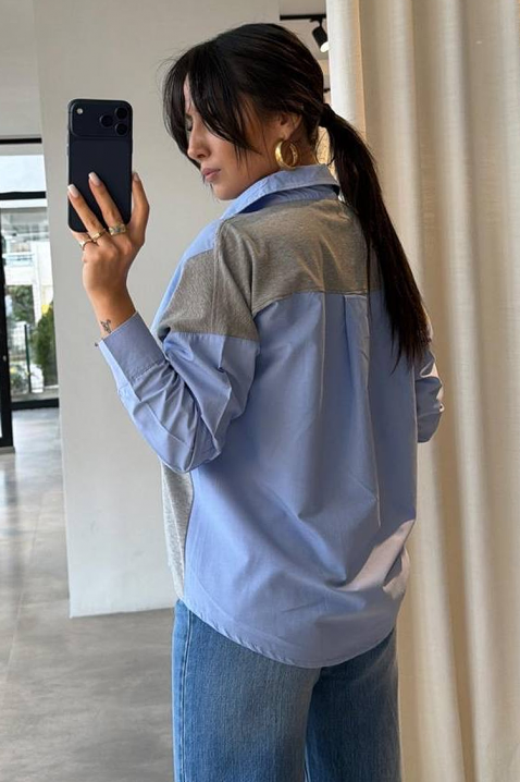 Ženska košulja ODILZA, Boja: svijetlo plava, IVET.HR - MODERNA ODJEĆA