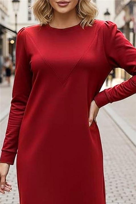 Haljina GALONTA RED, Boja: crvena, IVET.HR - MODERNA ODJEĆA