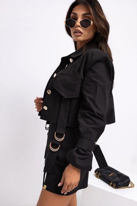 Komplet LIOFELXA BLACK, Boja: crna, IVET.HR - MODERNA ODJEĆA