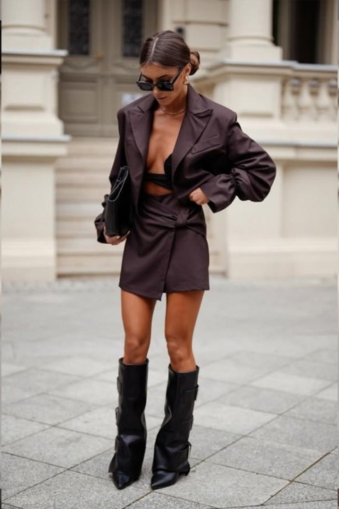 Komplet ZENDILFA, Boja: smeđa, IVET.HR - MODERNA ODJEĆA