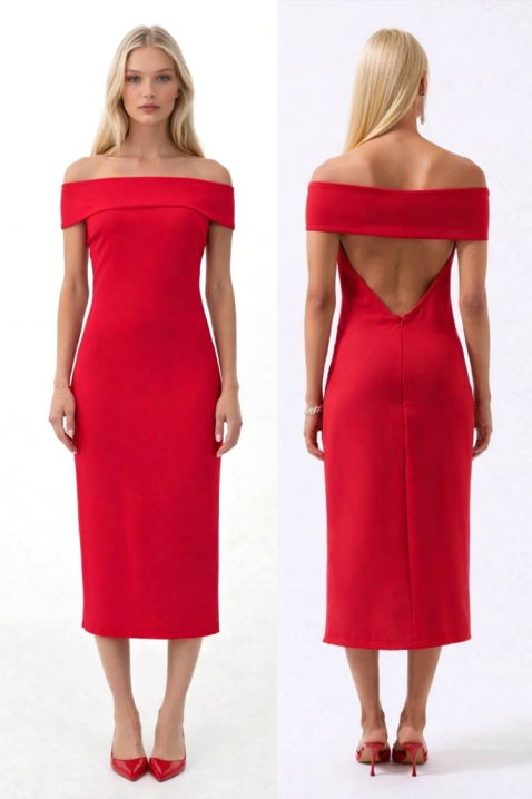 Haljina CHERZILA, Boja: crvena, IVET.HR - MODERNA ODJEĆA