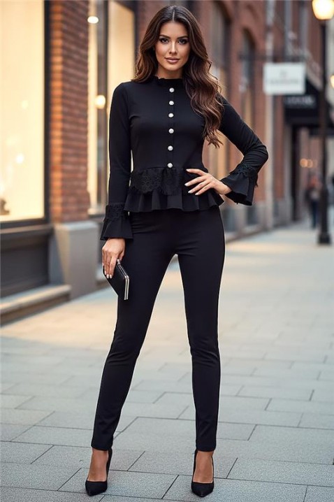 Komplet GERFODA, Boja: crna, IVET.HR - MODERNA ODJEĆA