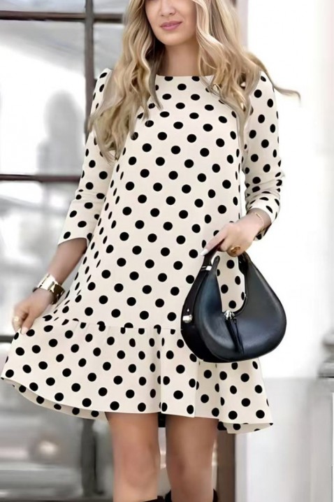 Haljina DORONZA ECRU, Boja: drap, IVET.HR - MODERNA ODJEĆA