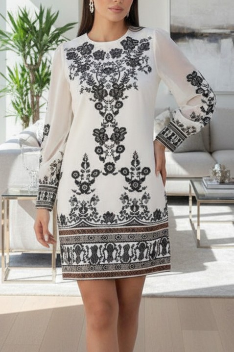 Haljina MIOGENFA, Boja: bijela, IVET.HR - MODERNA ODJEĆA