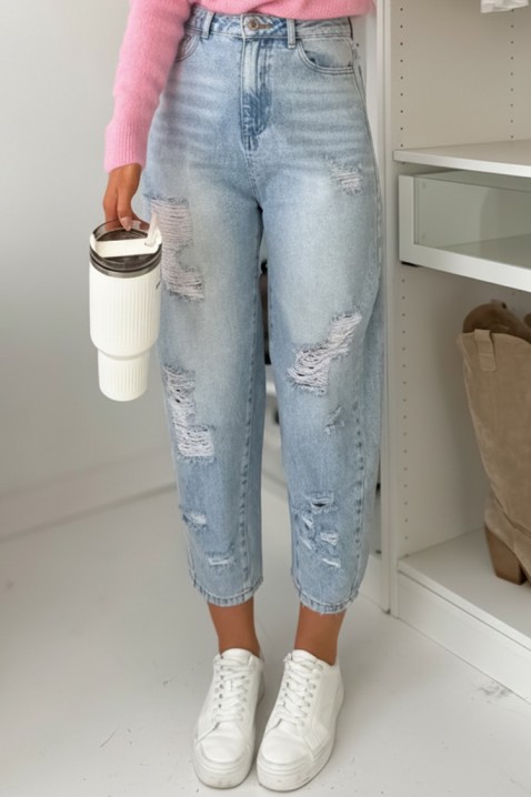 Traperice LORZELA, Boja: svijetlo plava, IVET.HR - MODERNA ODJEĆA