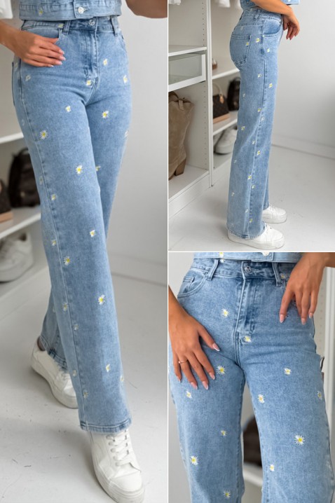 Haljina ROLKLINDA, Boja: svijetlo plava, IVET.HR - MODERNA ODJEĆA