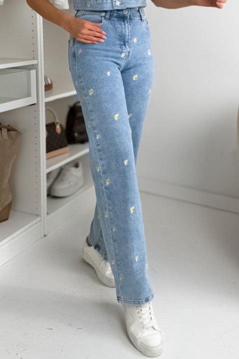 Haljina ROLKLINDA, Boja: svijetlo plava, IVET.HR - MODERNA ODJEĆA