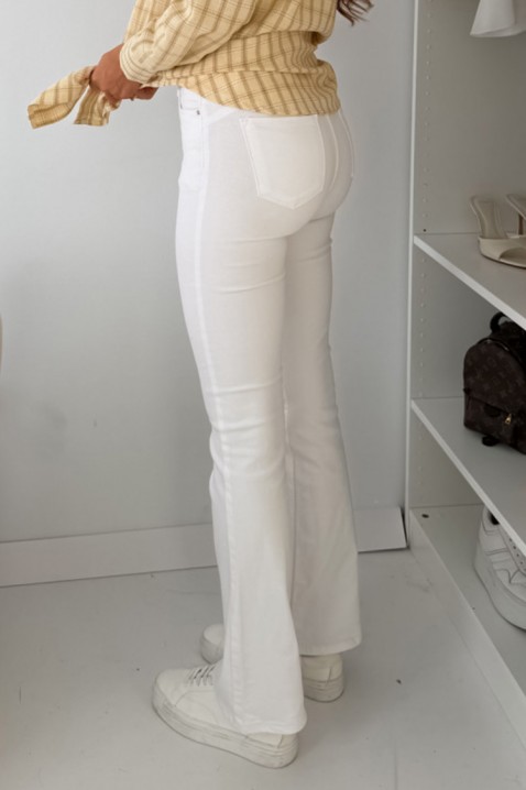 Traperice GLORZELA, Boja: bijela, IVET.HR - MODERNA ODJEĆA