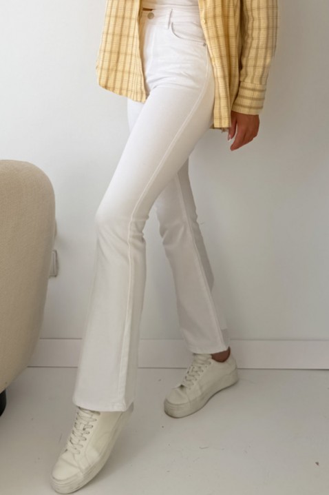 Traperice GLORZELA, Boja: bijela, IVET.HR - MODERNA ODJEĆA