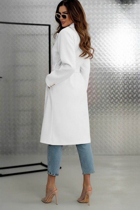 Kaput MORXEDA WHITE, Boja: bijela, IVET.HR - MODERNA ODJEĆA