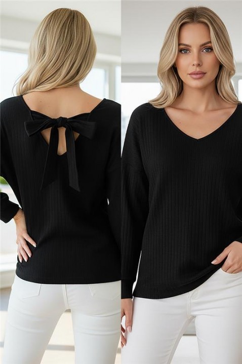 Ženska bluza ERMOLTA BLACK, Boja: crna, IVET.HR - MODERNA ODJEĆA