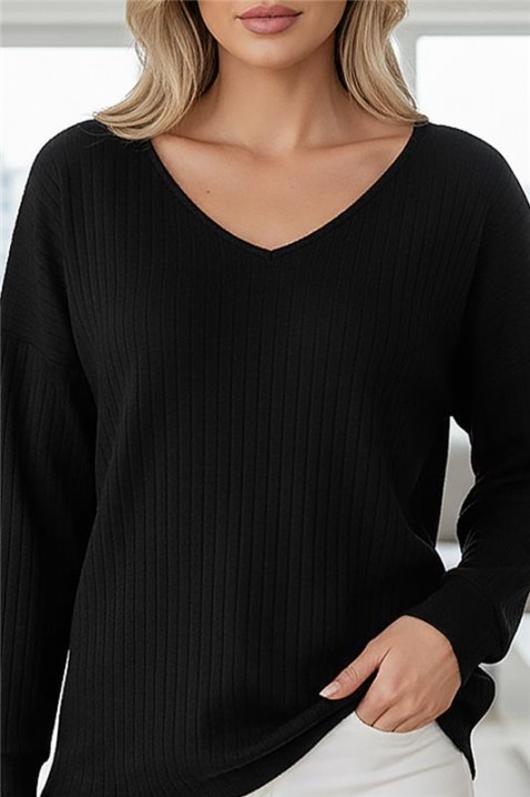 Ženska bluza ERMOLTA BLACK, Boja: crna, IVET.HR - MODERNA ODJEĆA