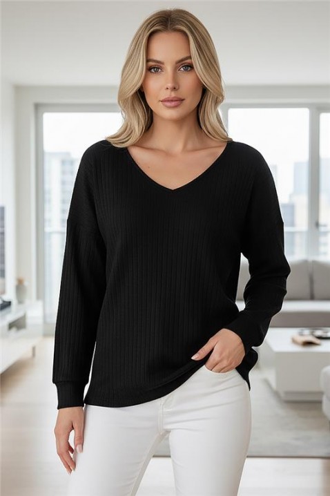 Ženska bluza ERMOLTA BLACK, Boja: crna, IVET.HR - MODERNA ODJEĆA