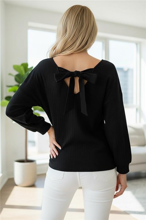 Ženska bluza ERMOLTA BLACK, Boja: crna, IVET.HR - MODERNA ODJEĆA