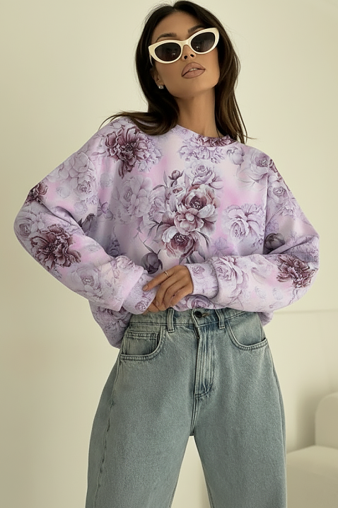 Ženska bluza POPLINDA, Boja: ljubičasta, IVET.HR - MODERNA ODJEĆA