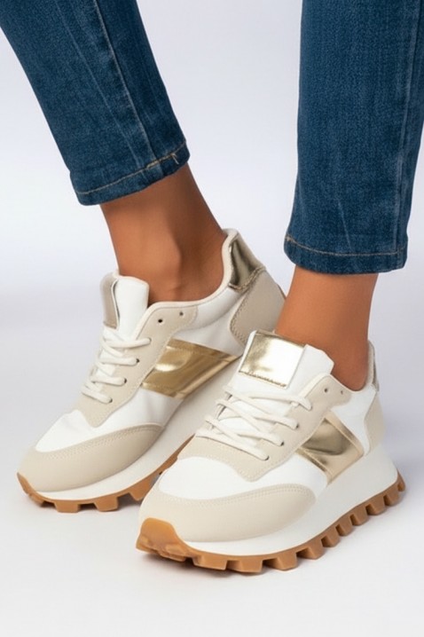 Ženske tenisice ORNABELZA GOLDEN, Boja: zlatna, IVET.HR - MODERNA ODJEĆA